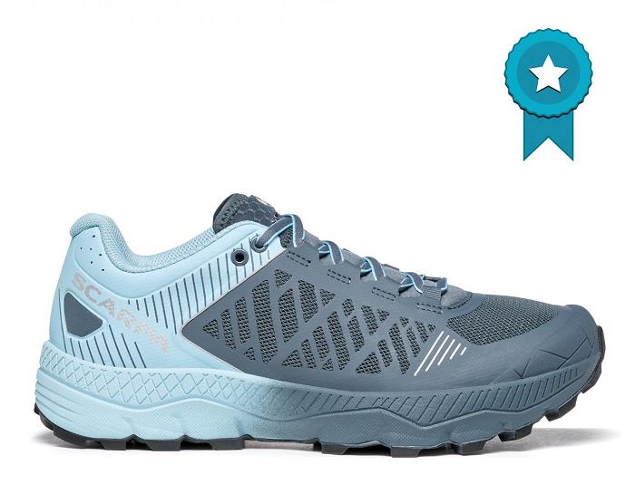 Scarpa Spin Ultra Női Futócipő Szürke Kék PV5704186